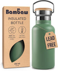 Bambaw Insulated Water Bottle 12 oz, Stainless Steel Water Bottle by Bambaw