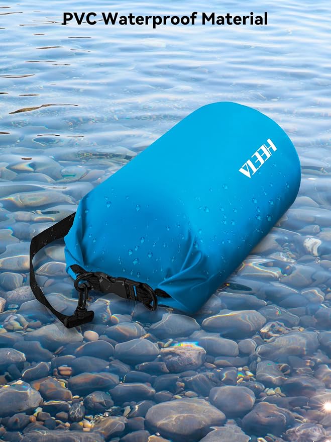 HEETA Waterproof Dry Bag for Women Men, 5L/10L/20L/30L/40L Roll Top Lightweight - Image 3