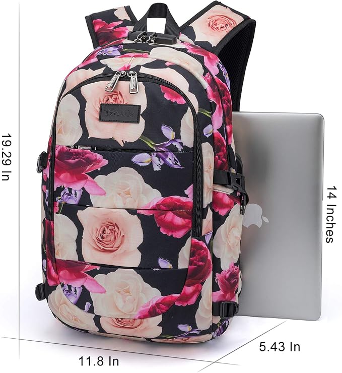 Tzowla Business Laptop Backpack Water Resistant Anti-Theft - Image 5