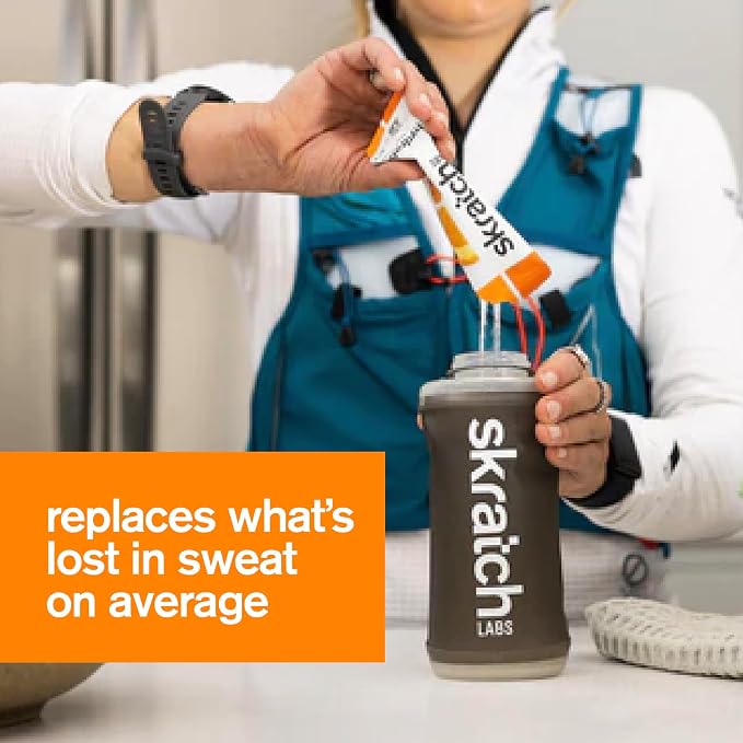 Skratch Labs Hydration Sports Drink Mix Packets – Real‑Fruit Electrolyte Powder - Image 6