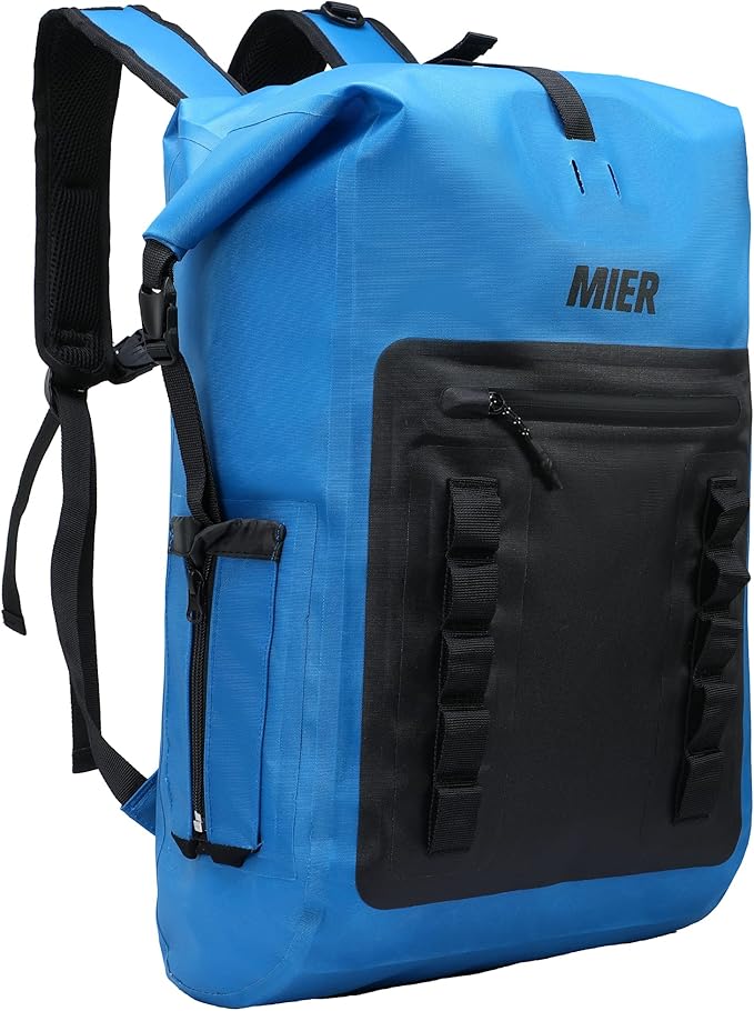 MIER Dry Bag Waterproof Backpack 30L Dry Sack Heavy Duty Roll-Top Closure by MIER