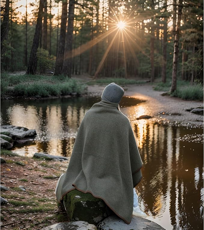 ACUSHLA 80% Merino Wool Camp Blanket - Image 3