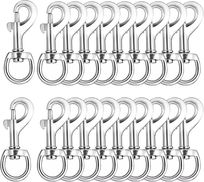Lucky Goddness 20pcs Swivel Snap Hooks by LuckyGoddness