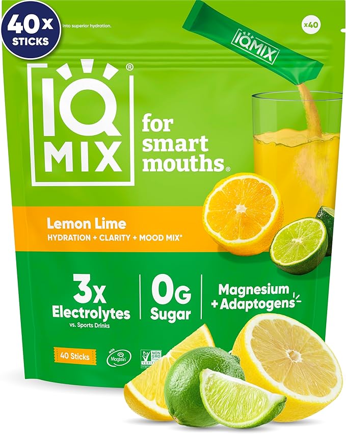 IQMIX Hydration Electrolyte Powder – 4-in-1 Formula by IQBAR