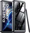 Temdan Designed for Samsung Galaxy S25 Ultra Case Waterproof, Built-in Lens & by Temdan