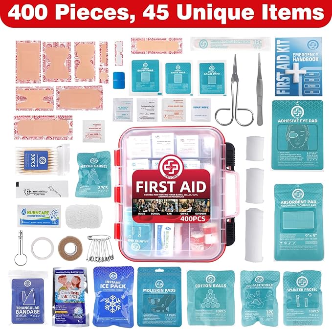 Gevoke 400 Piece First Aid Kit - Image 3