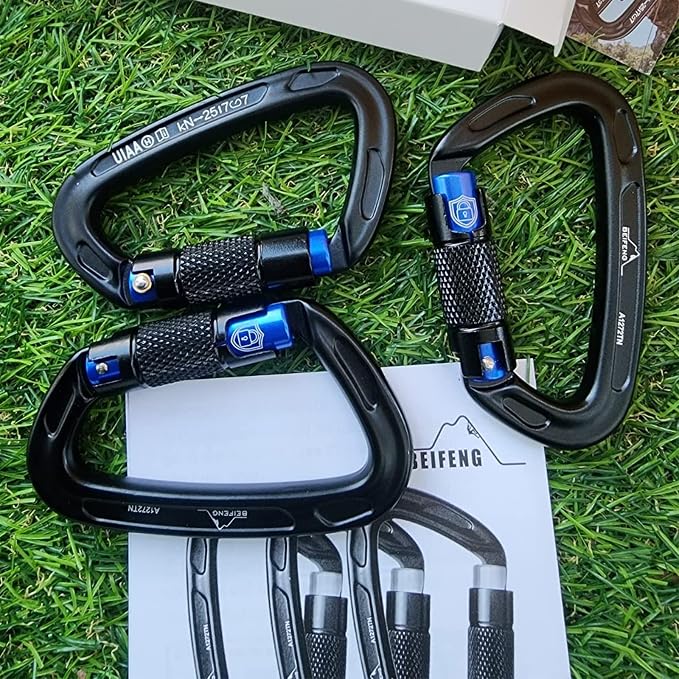 BEIFENG 25KN Auto Locking Carabiner - Image 6