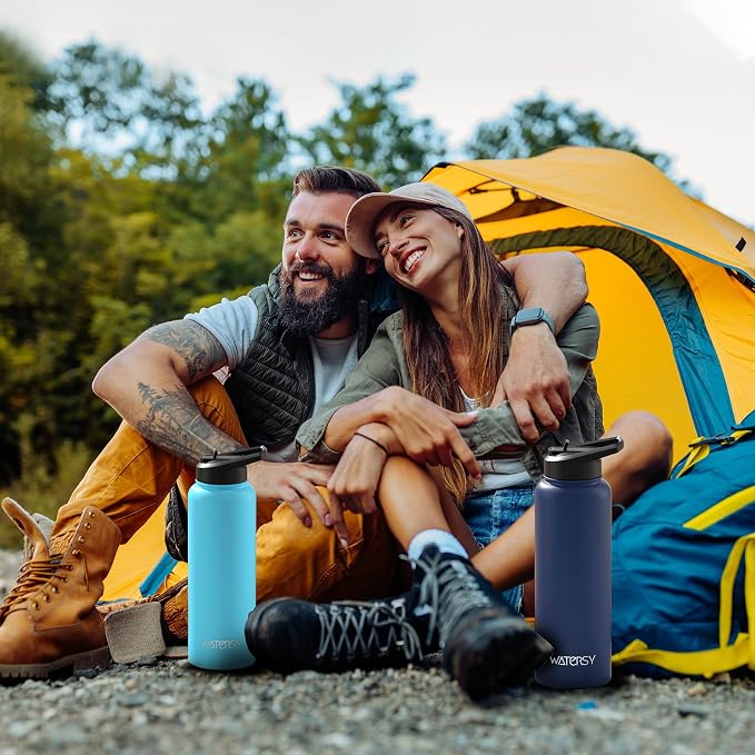 40oz Insulated Water Bottle, BPA Free&Leak Proof, Stainless Steel Water Flask - Image 9
