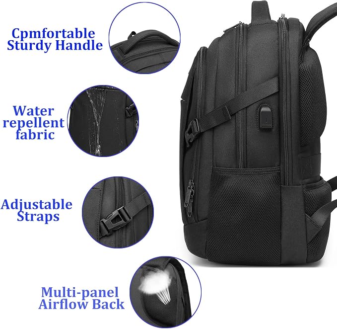 DUSLANG Travel Work Laptop Backpack - Image 6