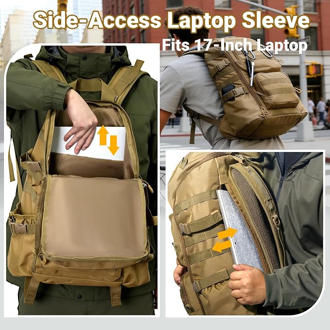 kokkoya Lightweight Tactical Backpacks - Image 3
