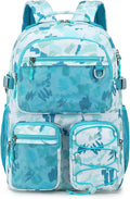 Lohol Multi-Pocket Backpack for School College Travel, Heavy Duty Big Bookbag by Lohol