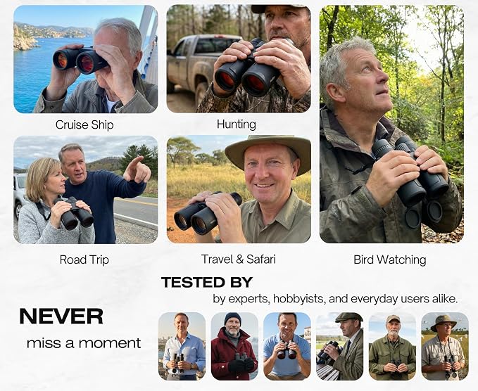 Hontry 10x42 Binoculars with IPX7 Waterproof Protection - Image 7
