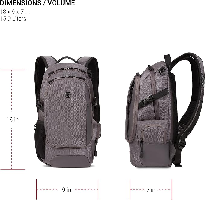 SwissGear 3598 Backpack, Narrow Daypack - Image 7