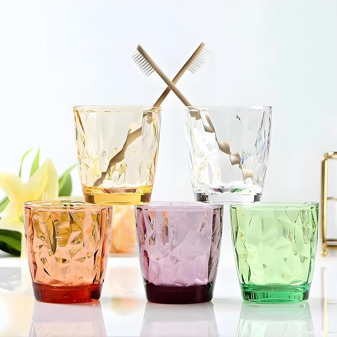 10 Oz Unbreakable Tritan Drinking Glasses Shatterproof Acrylic Glasses - Image 7