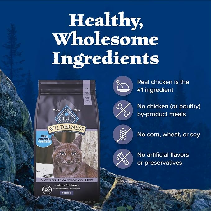 Blue Buffalo Wilderness Nature's Evolutionary Diet High-Protein, Grain-Free - Image 6