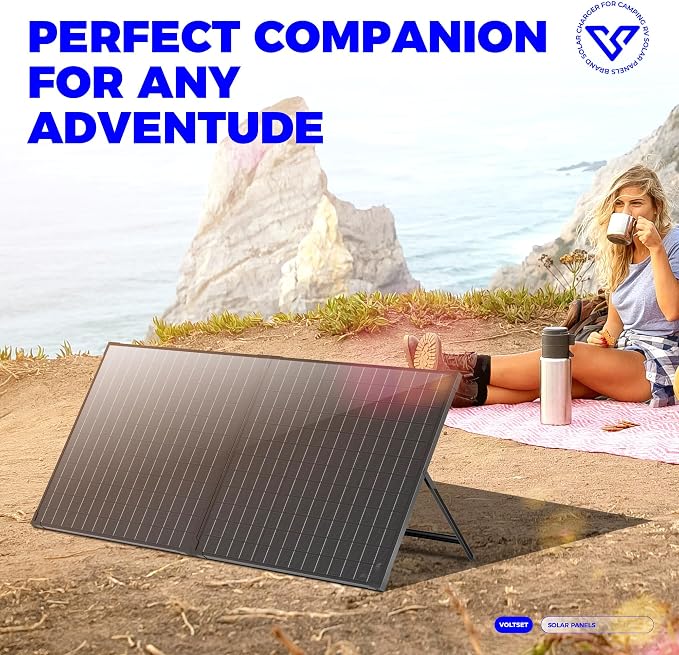VOLTSET 100 Watt 12 Volt Portable Solar Panel - Image 8