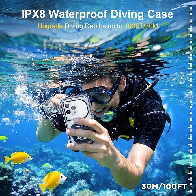 Beasyjoy Waterproof Phone Case, Underwater Phone Case - Image 3