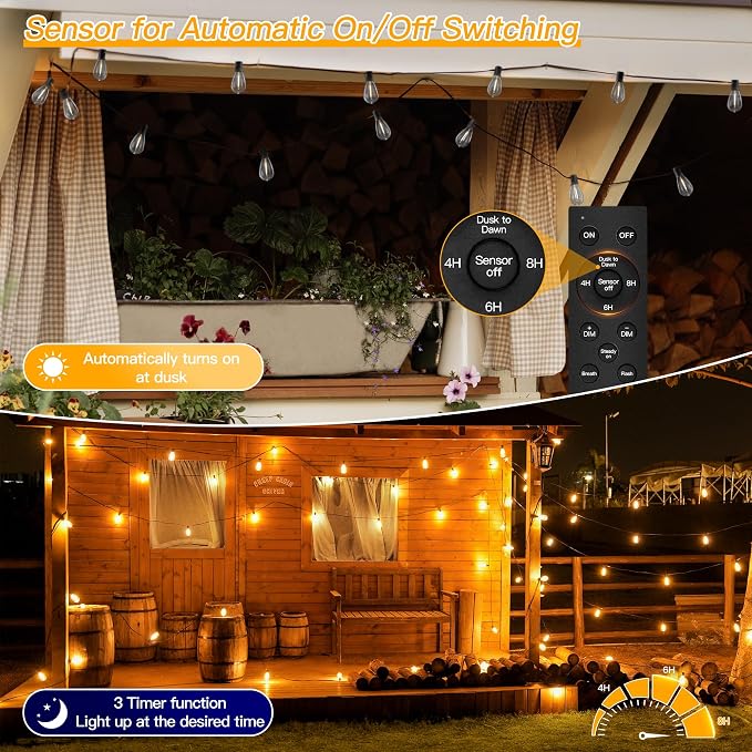 Ollny S11 50FT Outdoor String Lights - Image 3