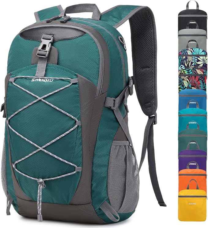 40L Hiking Backpack Lightweight Daypack Waterproof Travel Camping Backpack by SHENHU