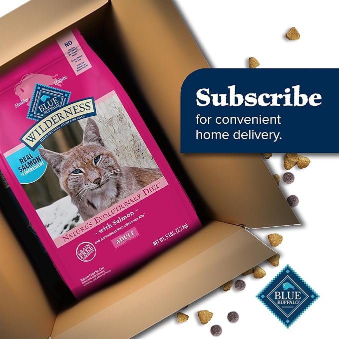 Blue Buffalo Wilderness Natural Adult Dry Cat Food, High-Protein and Grain-Free - Image 11