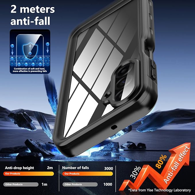 DINGXIN for Samsung Galaxy A17 5G Phone Case Waterproof, IP68 Certified - Image 6