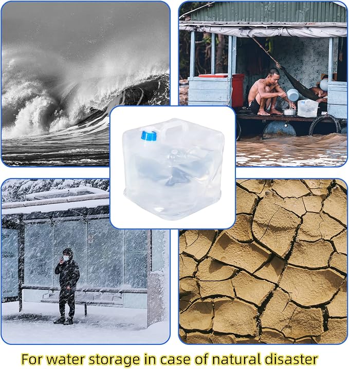 2 Pack Collapsible Water Container - Image 5
