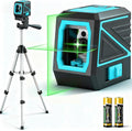 Laser Level with Tripod, 100 feet Green Cross Line Self Rotary Leveling Laser by Followustostayupdated