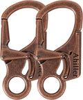 Ahiller Carabiner Clip, Double Anti-Misopening Locking Design, Key Ring Clip by Ahiller