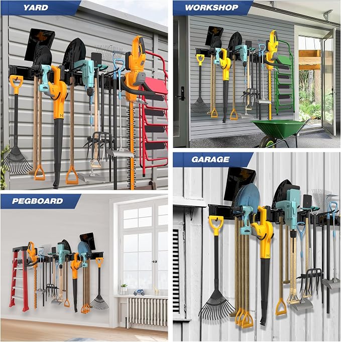 Sttoraboks Garage Tool Storage Rack, Heavy Duty Garage Storage Organizer Rack - Image 6