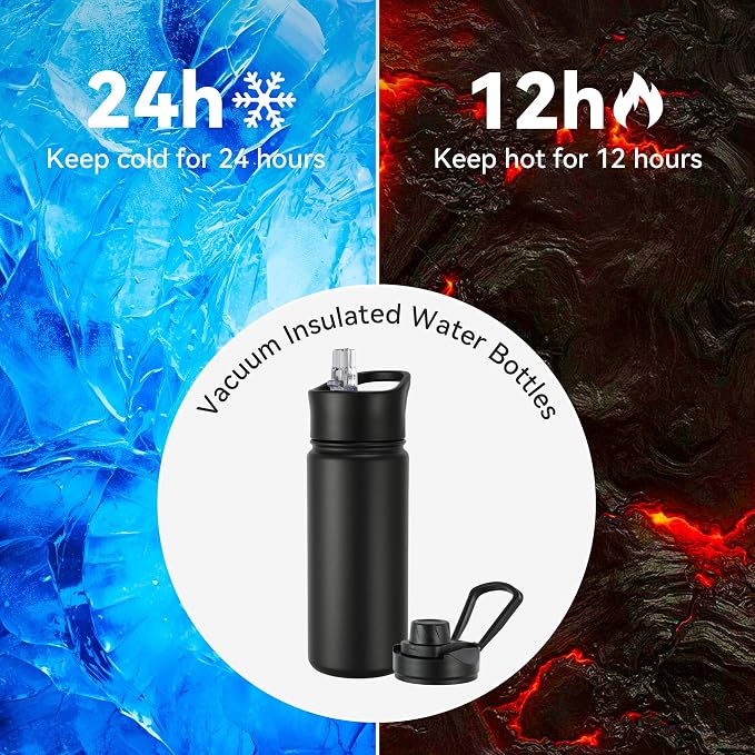 16 oz Insulated Water Bottle - Image 4