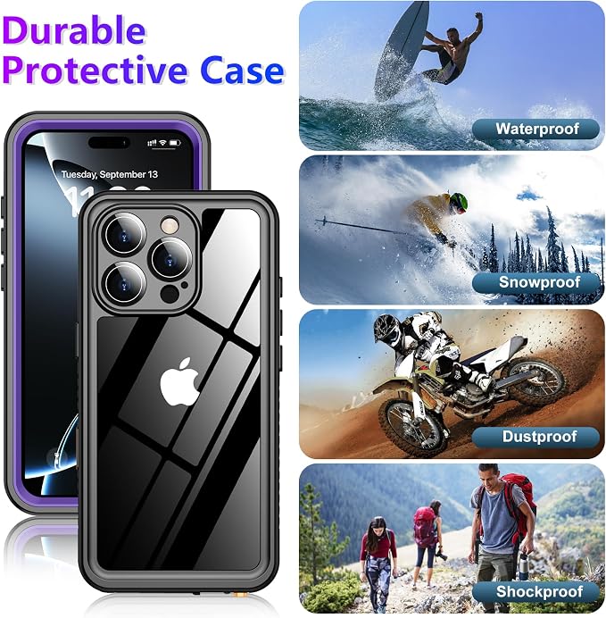 2025 New Designed for iPhone 16 Pro Case Waterproof, Phone Case for iPhone 16 - Image 6