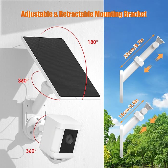 Solar Panel and 2-in-1 Wall Mount - Image 5