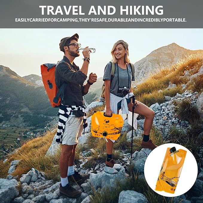 Collapsible 8L Water Storage Bag, BPA-Free Portable Folding Water Jug - Image 7
