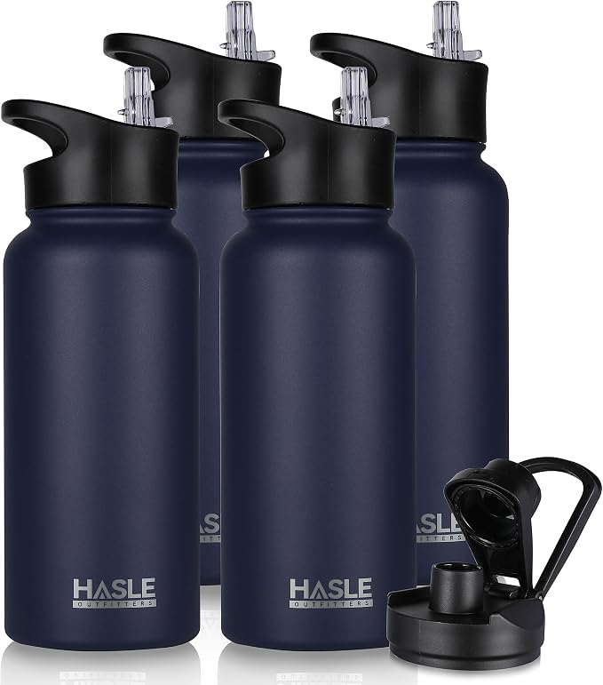 HASLE OUTFITTERS 32 oz Insulated Water Bottle Stainless Steel Double Walled by HASLEOUTFITTERS