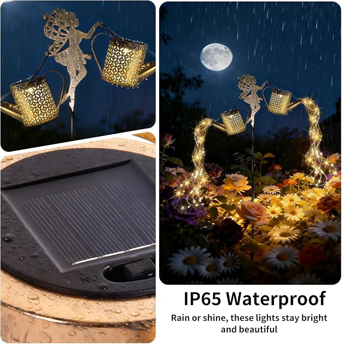 SRNPMIU Solar Watering Can Light - Image 4