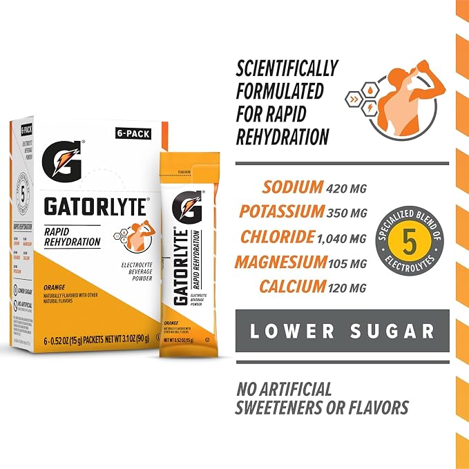 Gatorlyte Powder Orange - Image 3