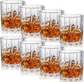 8 Sets Plastic Whiskey Glasses 14 oz Unbreakable Whiskey Drinking Glasses Old by Unknown