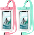 CACOE Floating Universal Waterproof Phone case 2 Pcs-Up to 7.0", Waterproof by CACOE