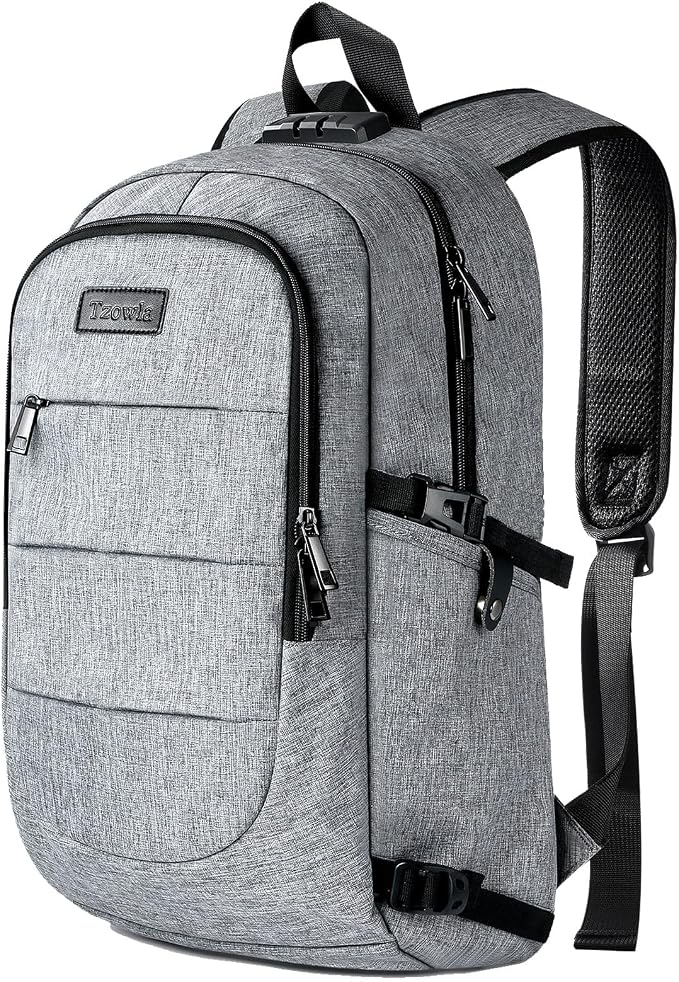 Tzowla Travel Laptop Backpack Water Resistant Anti-Theft Bag by Tzowla