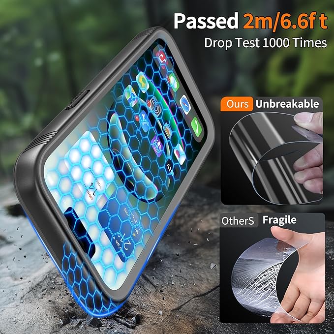Cozycase TOP Military Protective IP68 Waterproof Case - Image 3