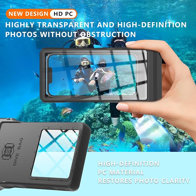 GOLDJU Waterproof Phone Case, Underwater Diving Phone Case - Image 4