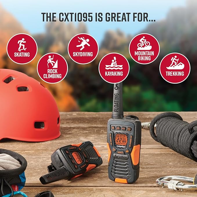 Cobra CXT10953PH-M Emergency Two-Way Radios, Waterproof Walkie Talkies - Image 5