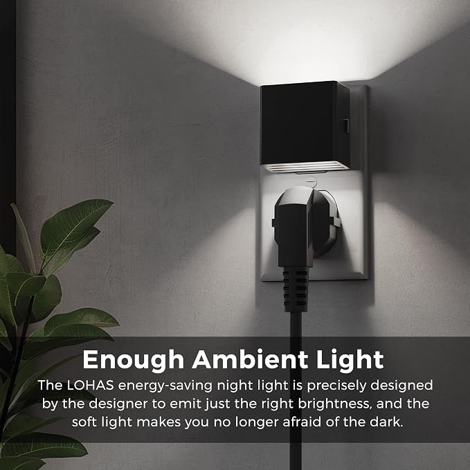 L LOHAS LED Night Light, Night Lights Plug into Wall, Bright Night Light - Image 5
