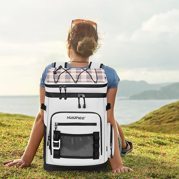 Hulongo Large Waterproof Insulated Cooler Backpack - Image 6