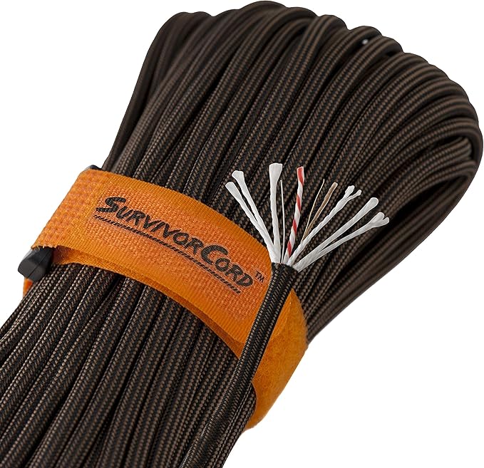 TITAN Survival Patented Paracord 550 - 25ft by SurvivorCord