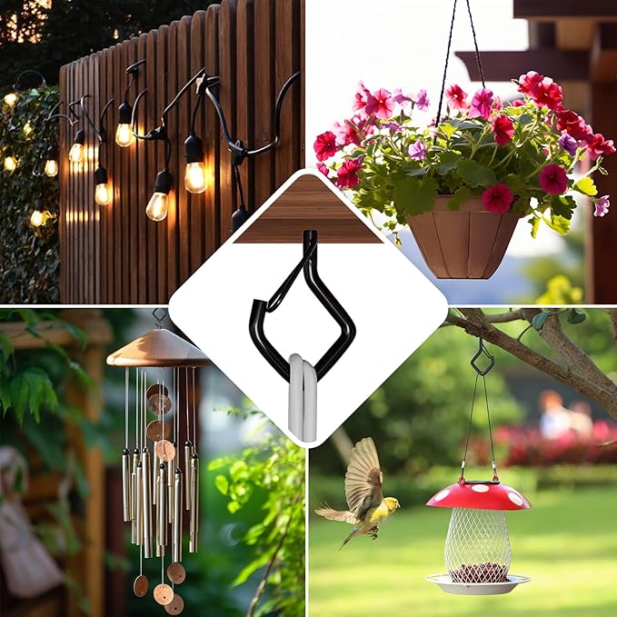 Square Ceiling Hooks with Safety Buckle - Image 6