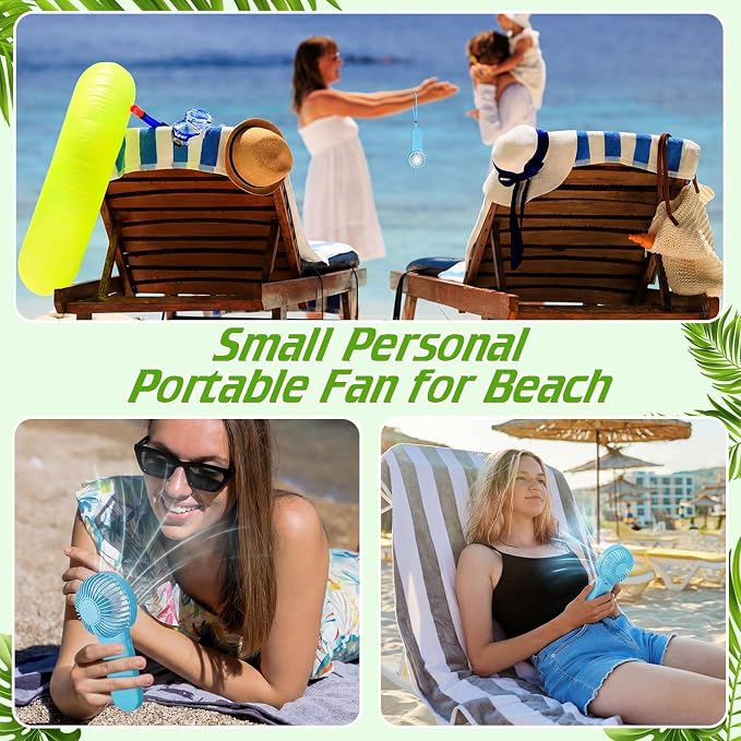 Sumind 20 Pcs Small Personal Portable Fan Mini Handheld Bulk 1 Speed Electric - Image 6