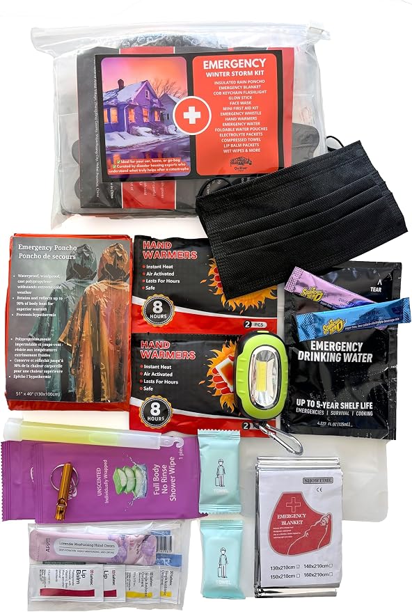 Emergency Kit - Winter Storm & Ice Storm Survival Kit, Power Outage Preparedness by Unknown