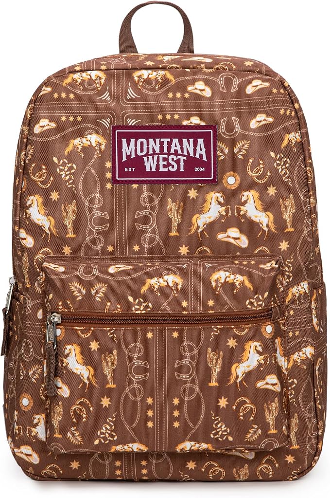 Montana West Backpack for Women Men 2 PCS Lightweight College Bookbags Casual - Image 7
