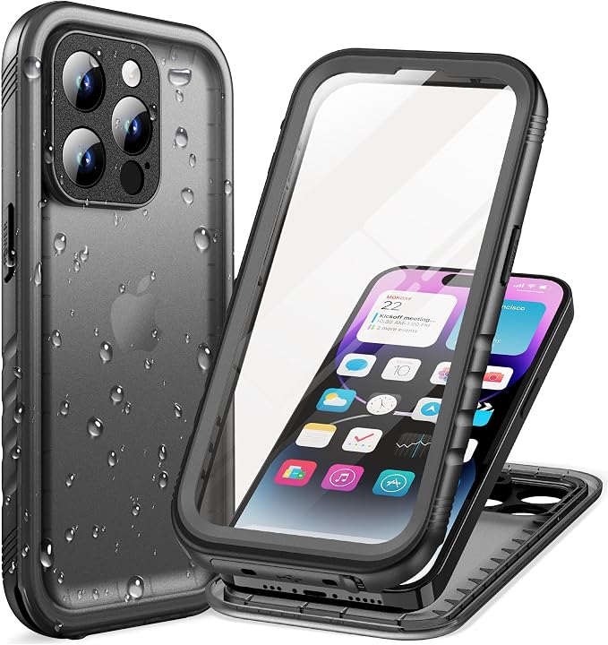 Cozycase Compatible with iPhone 14 Pro Waterproof Case by Cozycase